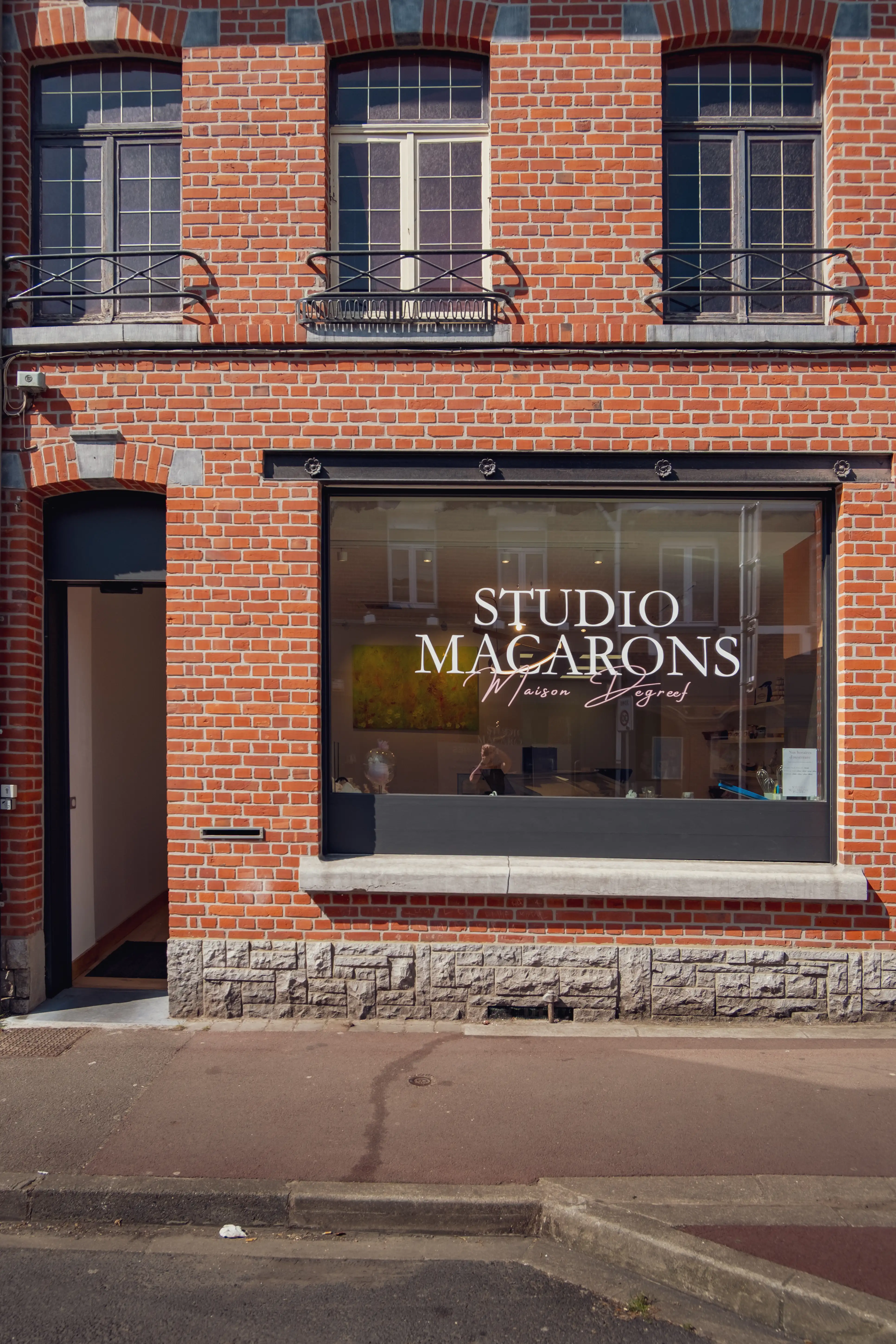 boutique - rue d'hurlupin Comines France - Studio macarons