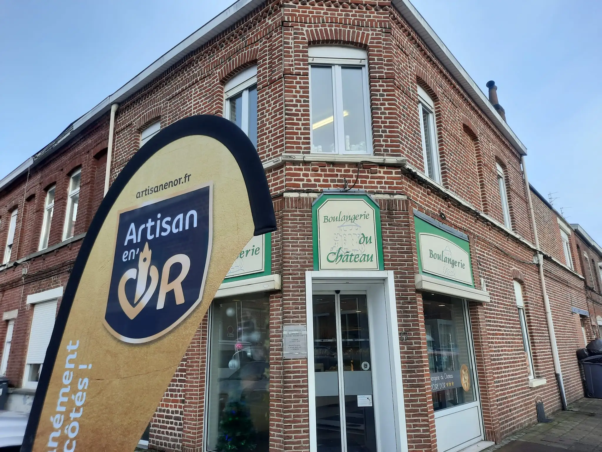 Boulangerie du chateau - artisan en or - Studio macarons