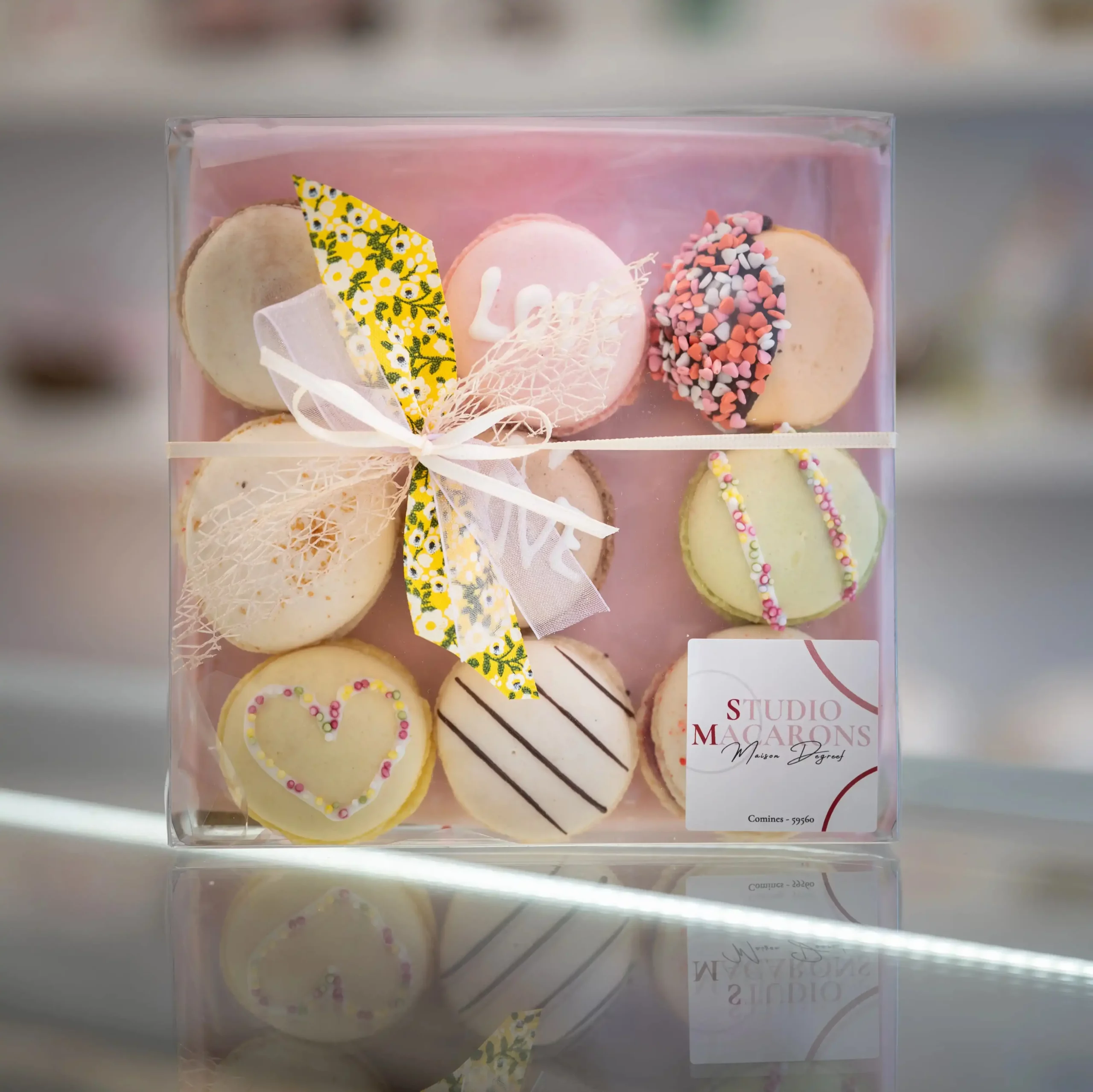 coffret limité macarons - studio macarons
