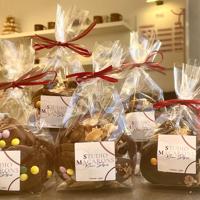 sachet de mendiants - studio macarons
