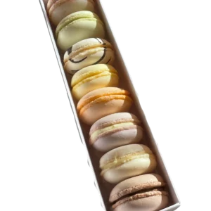 coffret de 8 macarons - studio macarons